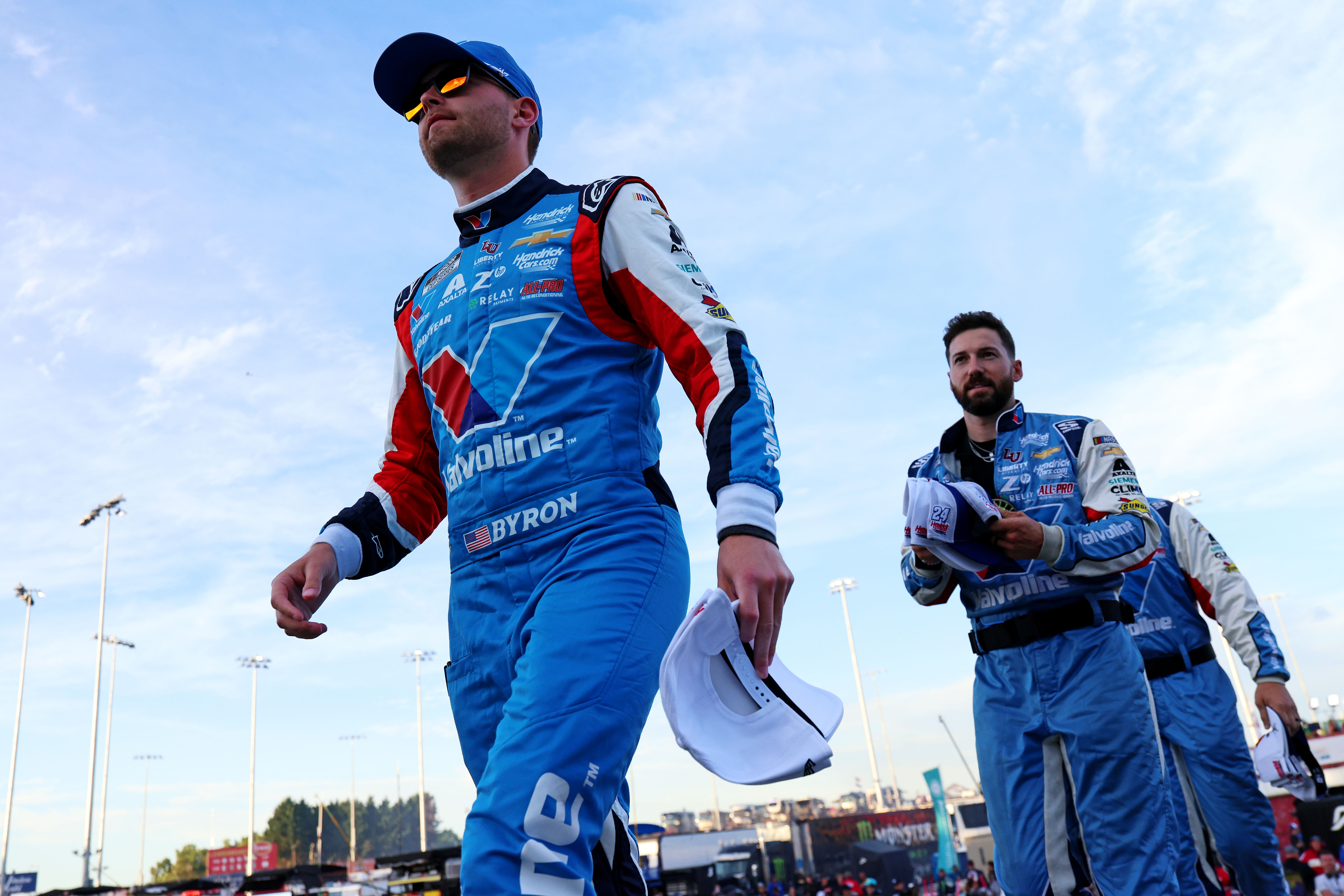 Byron during the All-Star Race - Source: Imagn